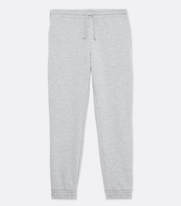 Plain grey joggers mens sale