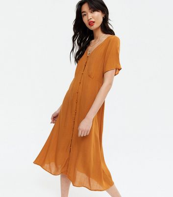 new look midi tea dress