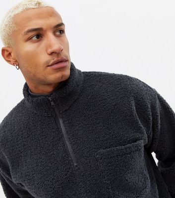 zip neck sweatshirt