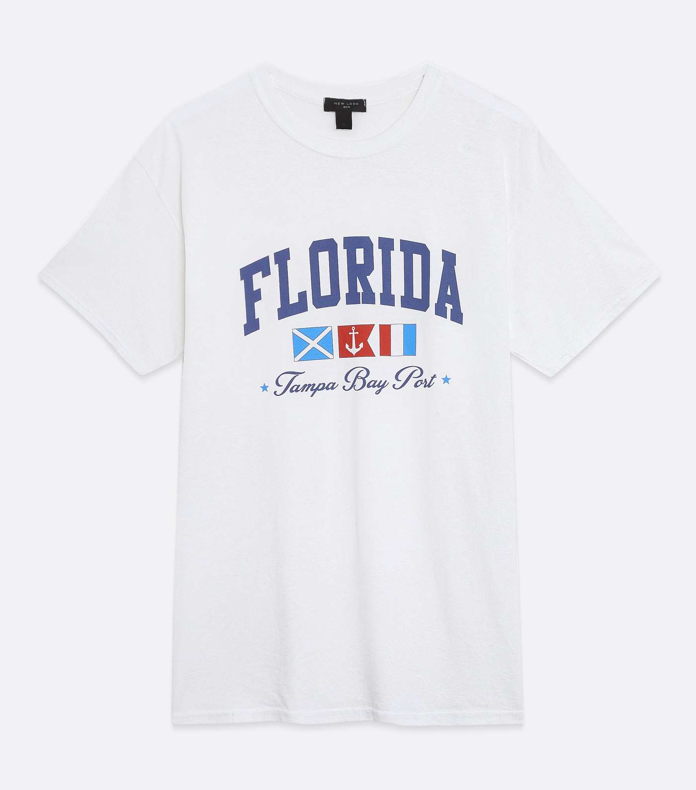 White Florida Varsity Logo T-Shirt Image 5