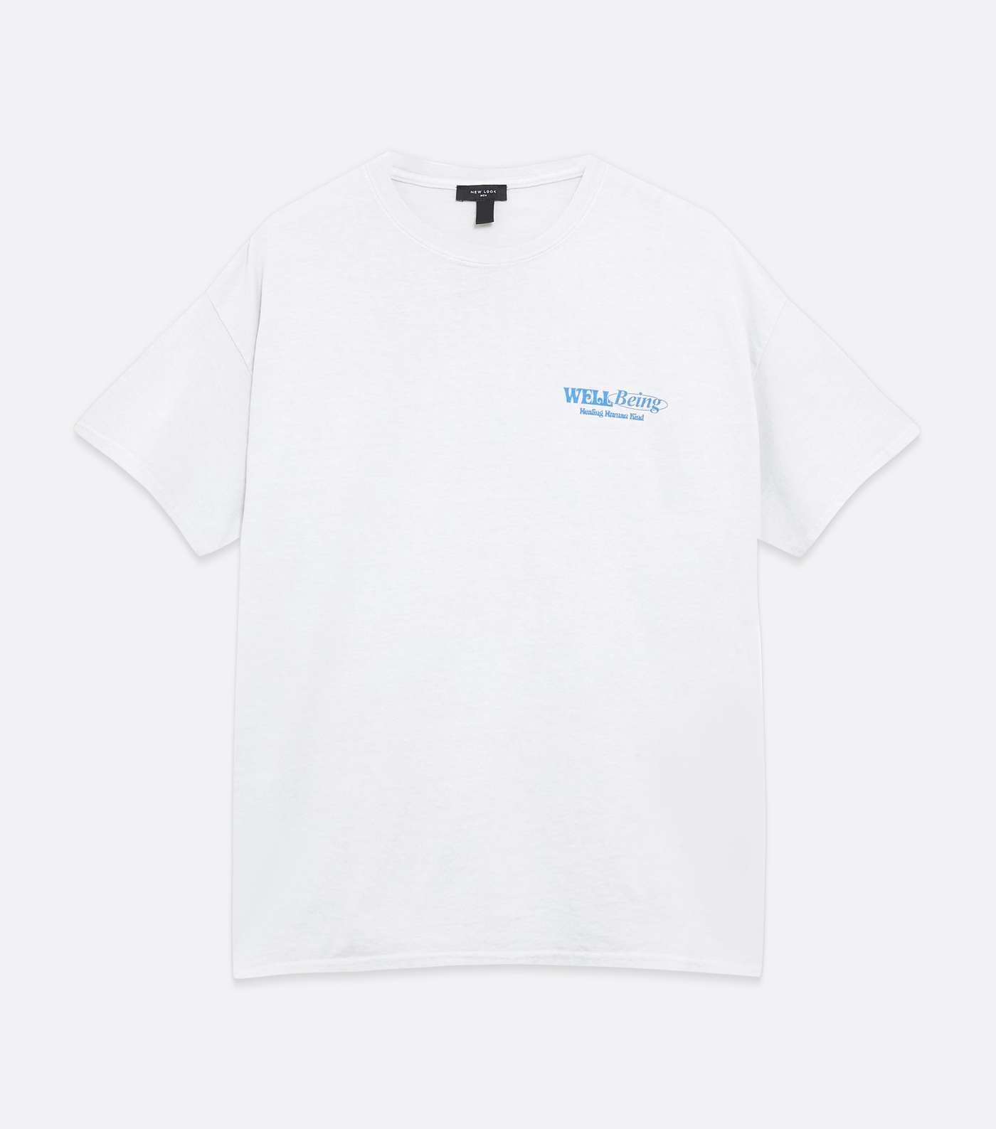 Off White Overdyed Well Being Logo T-Shirt Image 6