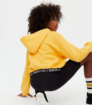 Girls store mustard hoodie