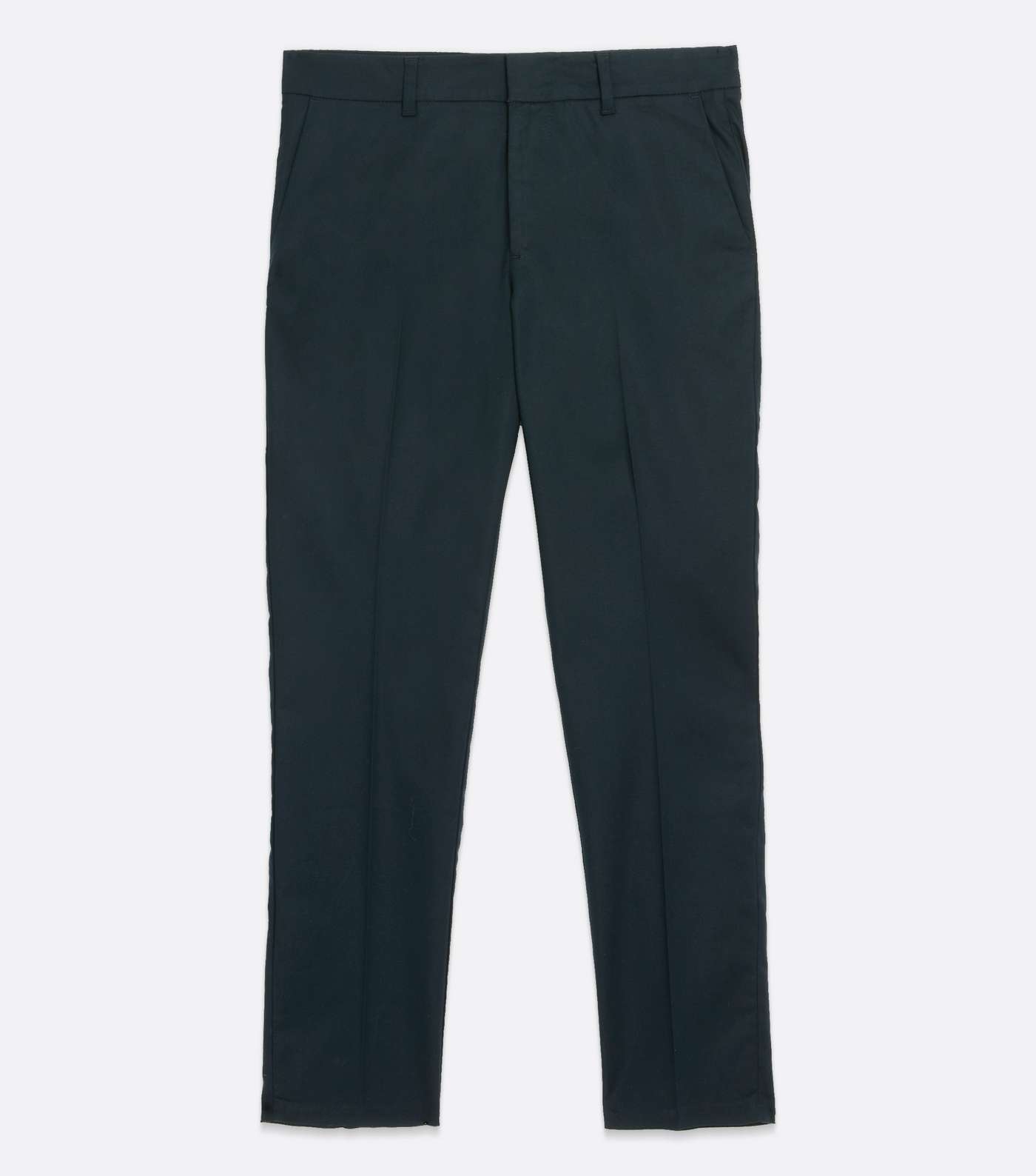 Navy Slim Fit Suit Trousers Image 5