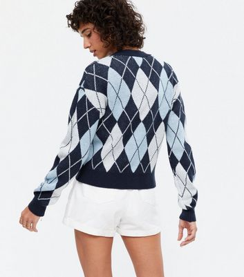 Argyle hotsell cardigan women's