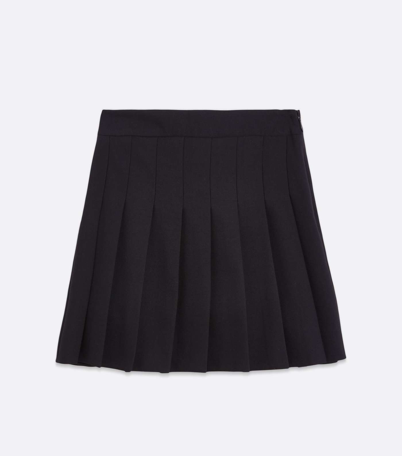 Petite Black Pleated Mini Tennis Skirt Image 5