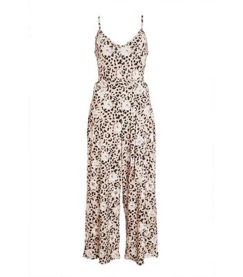 Quiz deals leopard jumpsuit