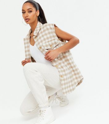 new look gingham shacket