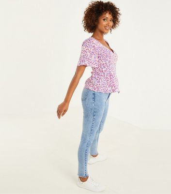 quiz leopard print blouse