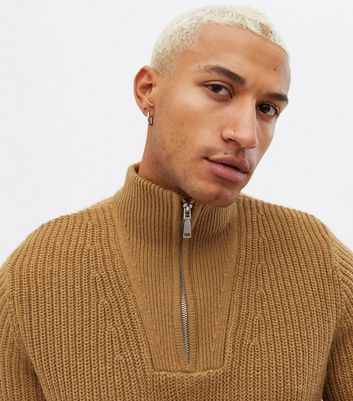 high neck wool jumper