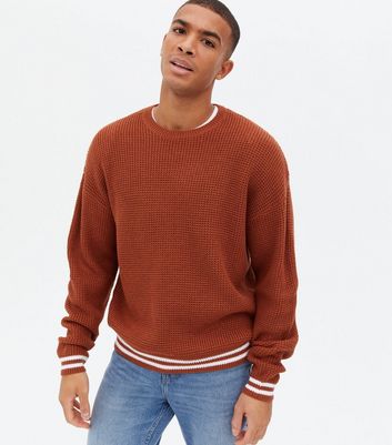 New look deals orange jumper