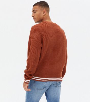 maroon waffle knit sweater