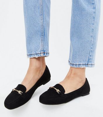 wide fit loafers new look