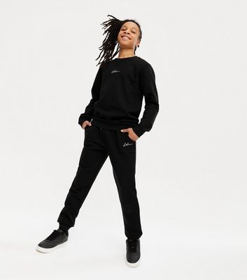 boys black jogger