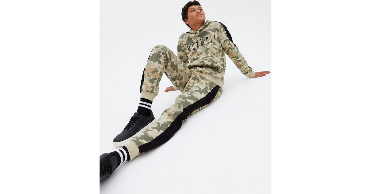 boys nike camo joggers