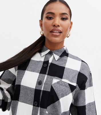 checked shirt womens new look