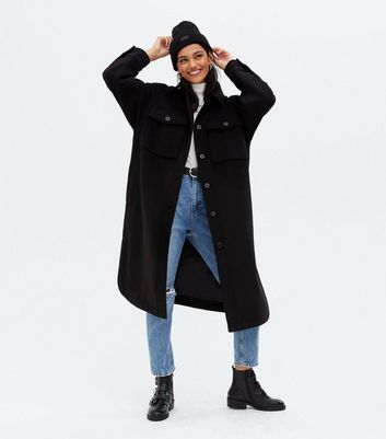 new look midi coat