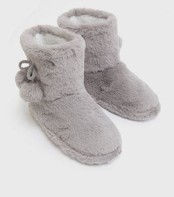 new look ladies boot slippers