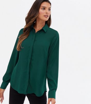 Long sleeve cheap collared shirt