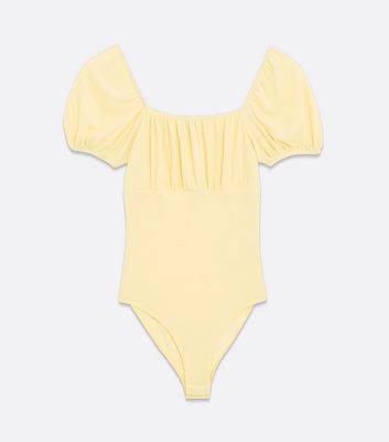 new look yellow bodysuit