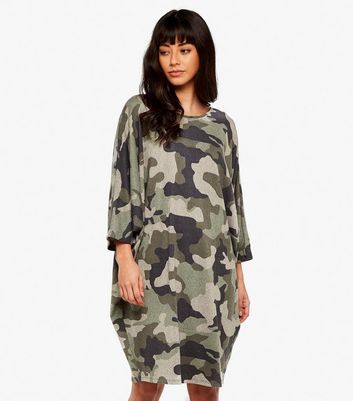 New look hot sale army dress