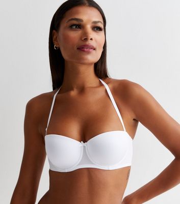 White Multiway Strapless Bra