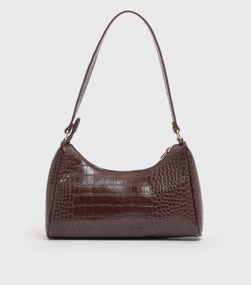 Dark brown hotsell hobo bag