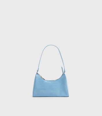 Blue shoulder cheap bag