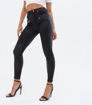 Little Mistress Black Biker Leather 