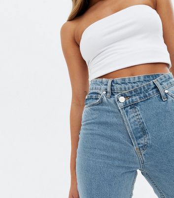 new look asymmetric jeans