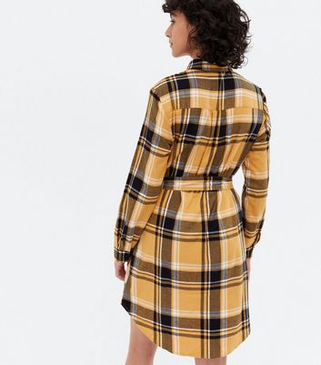Click to view product details and reviews for Yellow Check Tie Waist Mini Shirt Dress New Look. Click to view product details and reviews for Yellow Check Tie Waist Mini Shirt Dress New Look.