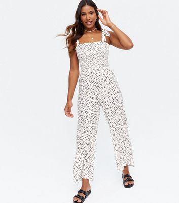 new look white jumpsuit