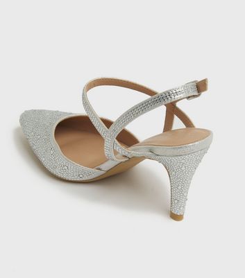 Wide silver shoes hot sale for wedding