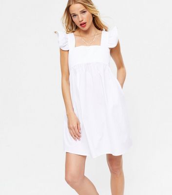 rose white dress