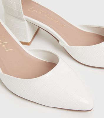 white block court heels