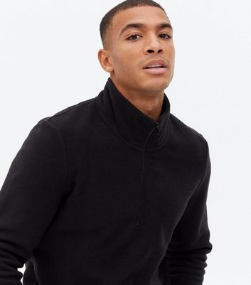 High neck store black sweatshirt