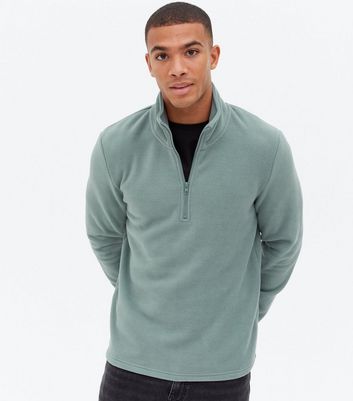 New look half hot sale zip fleece