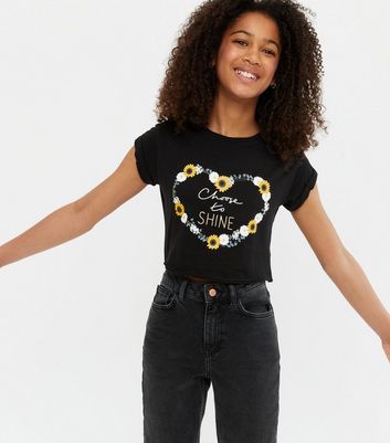 sunflower shirt for girls
