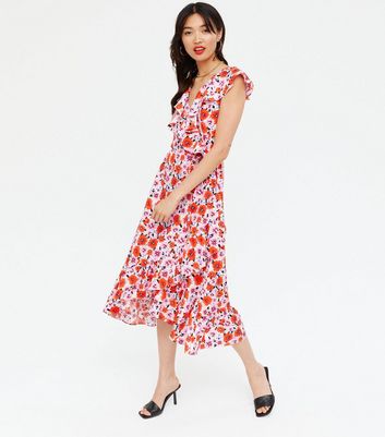 new look rose dress