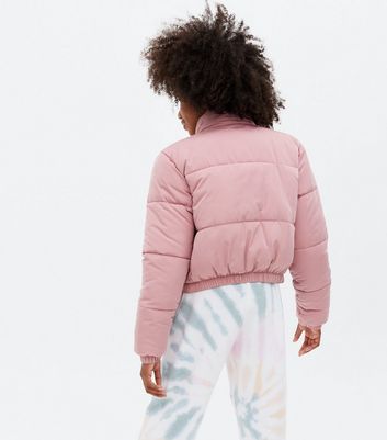 pale pink padded jacket