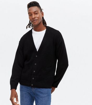 mens fluffy cardigan