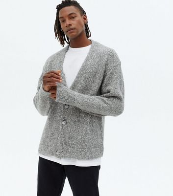 New look grey clearance cardigan