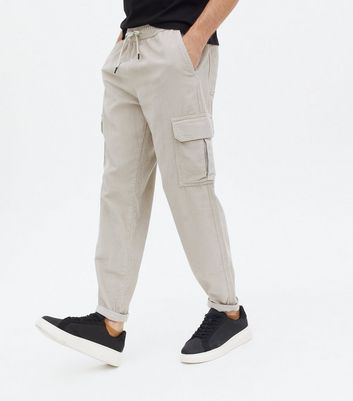 stone cord cargo trousers