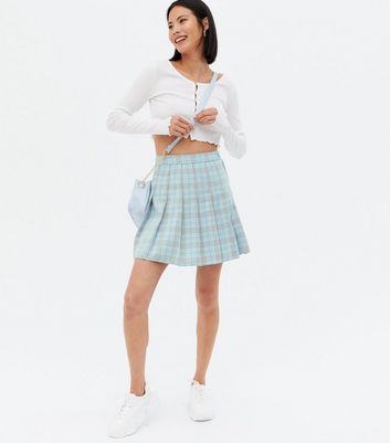 Checkered skirt hotsell new look