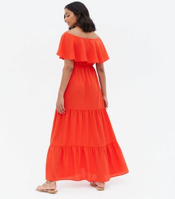 new look tiered maxi dress