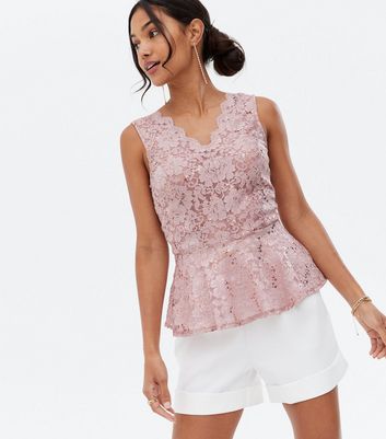 sequin peplum tops