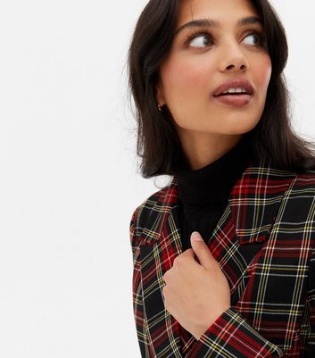 River island hot sale check blazer