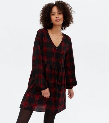 Tartan dress sale new look