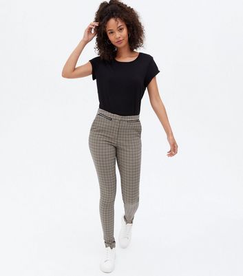 Plaid workwear pant  Twik  Shop Womenu2019s WideLeg Pants Online in  Canada  Simons