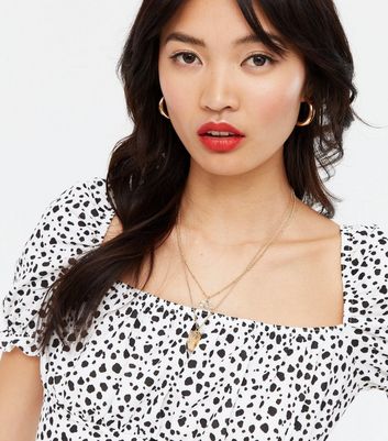 new look dalmatian dress