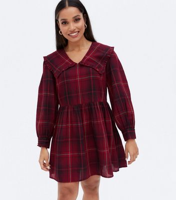 Tartan dress sale new look